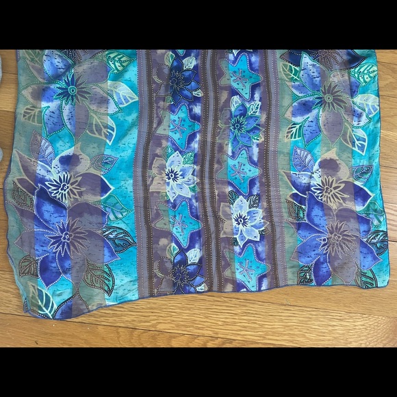 Silk scarf made in France - Picture 3 of 3